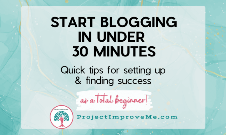 Beginner-friendly guide to starting a blog in under 30 minutes with easy setup tips.