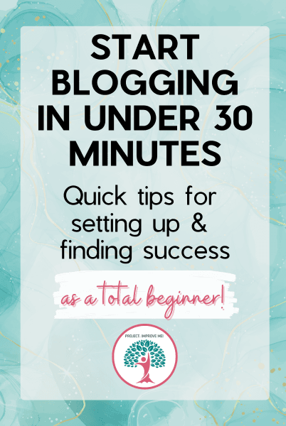 How to start a blog quickly and find success as a beginner blogger.
